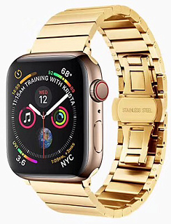 Ремешок COTEetCI W25 Steel Band for Apple Watch  42/44mm gold