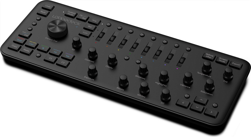 фото Консоль для редактирования фото и видео Loupedeck+ (Black)