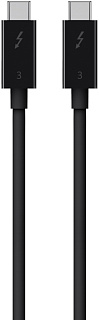 Кабель Belkin Thunderbolt 3 (F2CD084bt0.8MBK) USB-C 0.8m (Black)