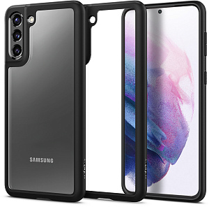 Чехол Spigen Ultra Hybrid (ACS02424) для Samsung Galaxy S21 (Black)